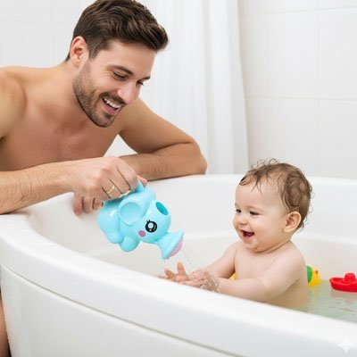 Jouet de bain pour bebe | Coloré Splash - Mon Oasis Bébé