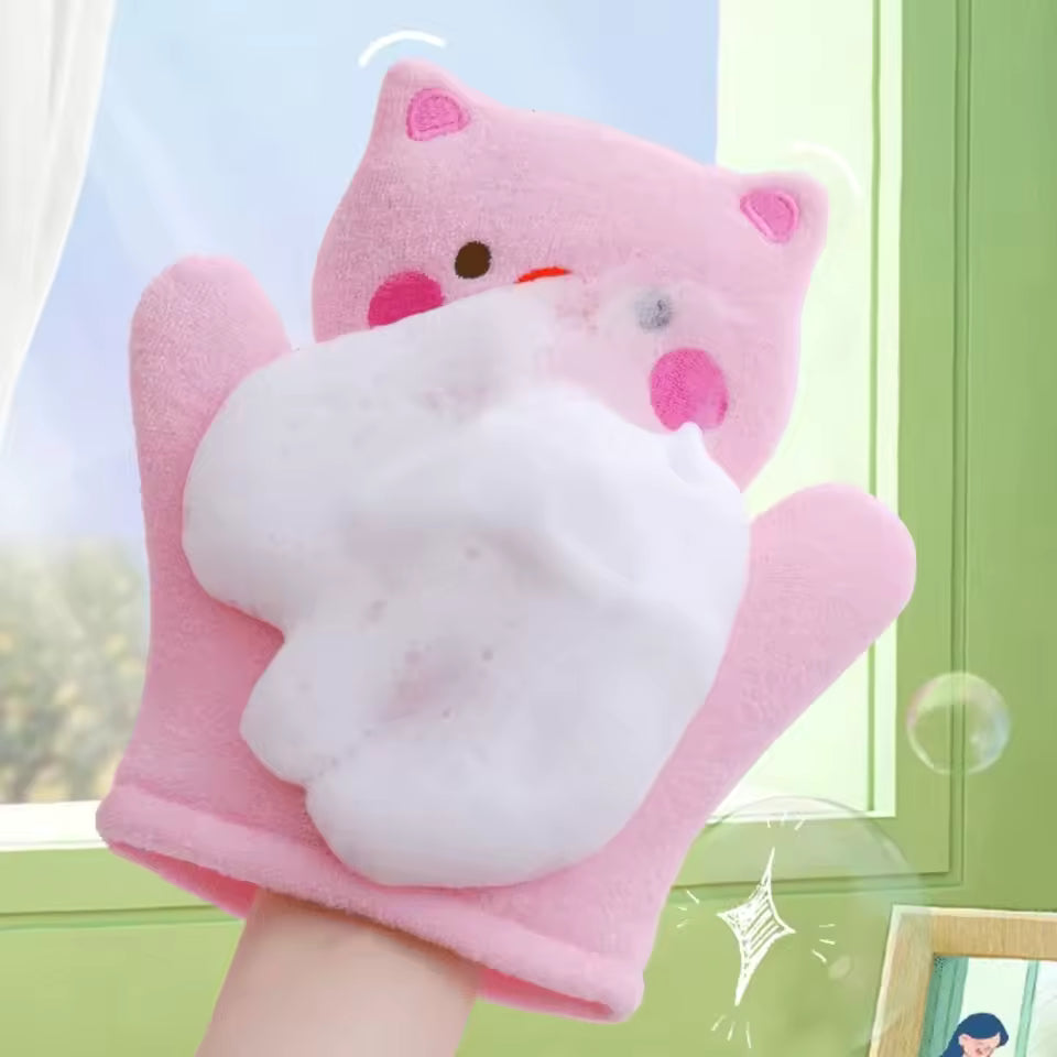 Gant de bain bébé | Ultra-doux