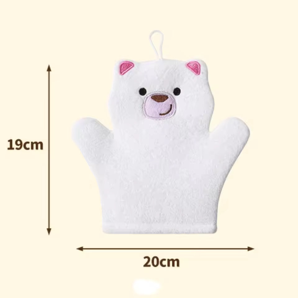 Gant de bain bébé | Ultra-doux