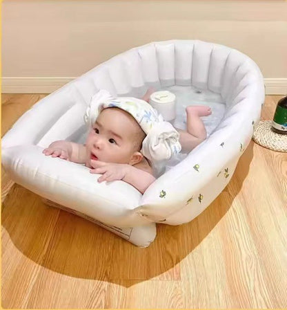 Baignoir bebe gonflable | Évolutive 0 - 5 ans - Mon Oasis Bébé