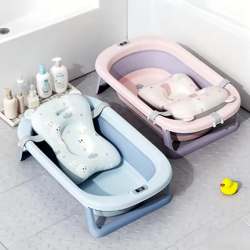 Baignoire bebe bleu rose