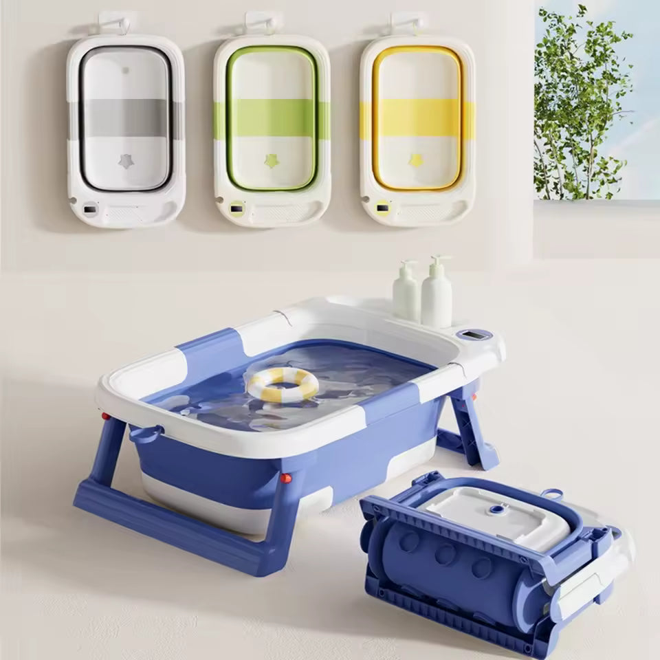 baignoire bebe couleur thermomètre