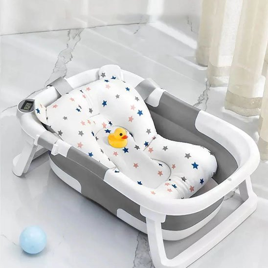 Baignoire bébé ergonomique | Sécurité - Mon Oasis Bébé