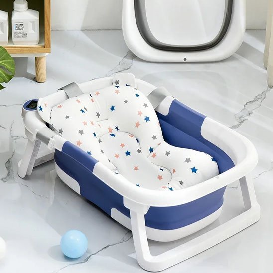 Baignoire bébé ergonomique | Sécurité - Mon Oasis Bébé