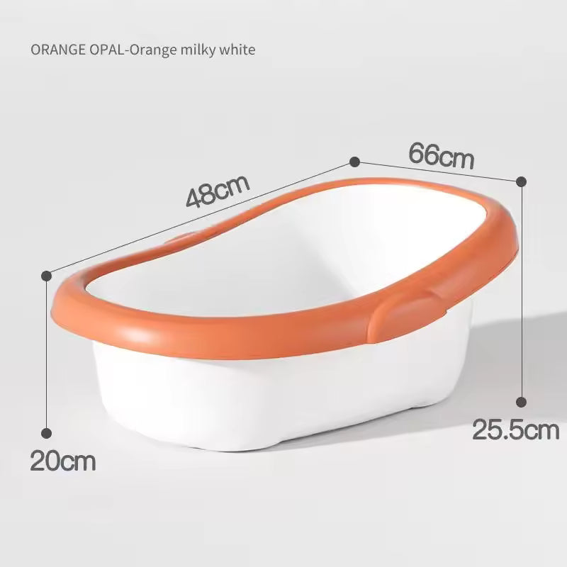 baignoire bebe orange 