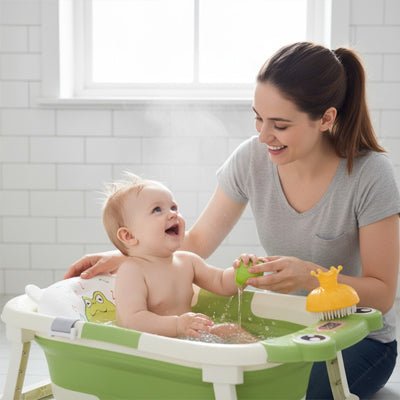 Baignoire bébé | Pliable Évolutive - Mon Oasis Bébé