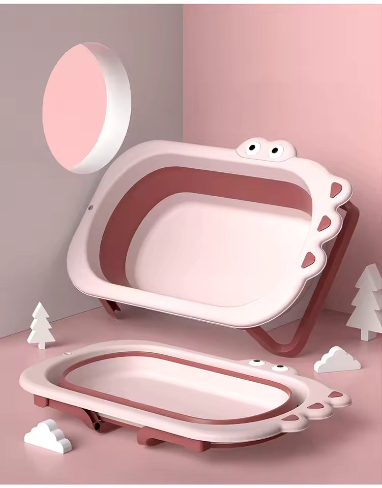 baignoire bebe rose clair 