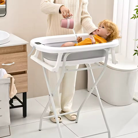 baignoire bébé sur pied 