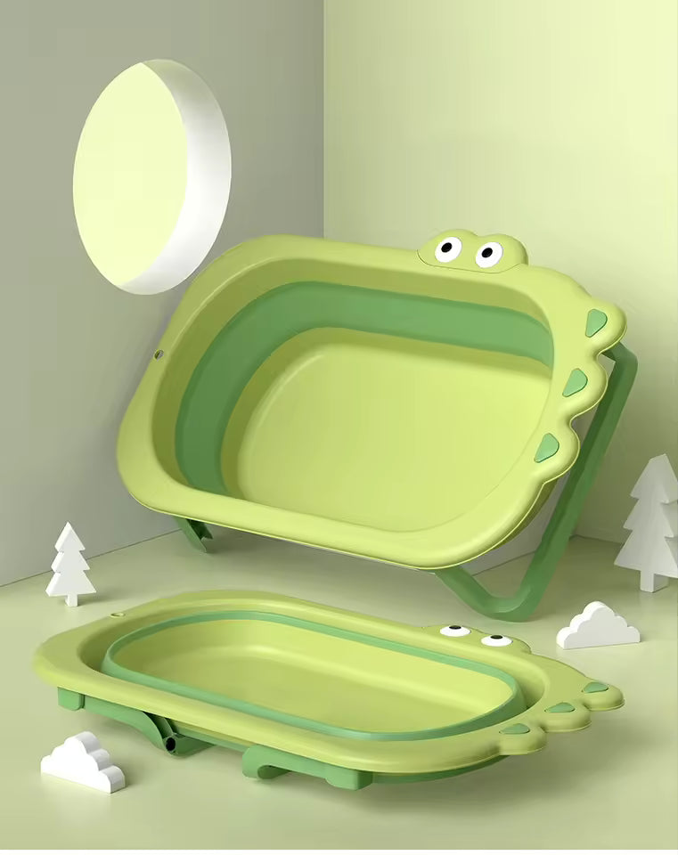 baignoire bebe vert pâle