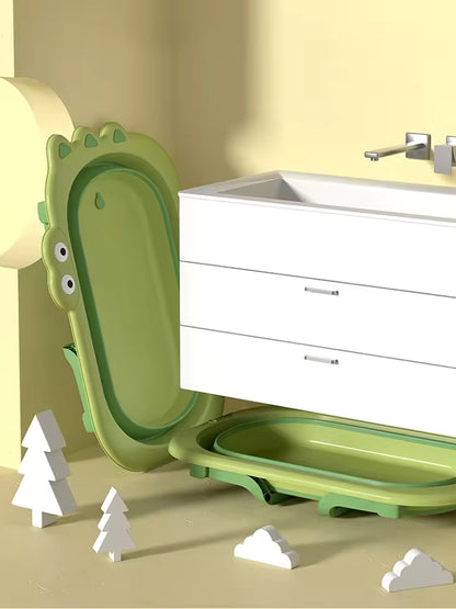 baignoire bebe vert rangée 