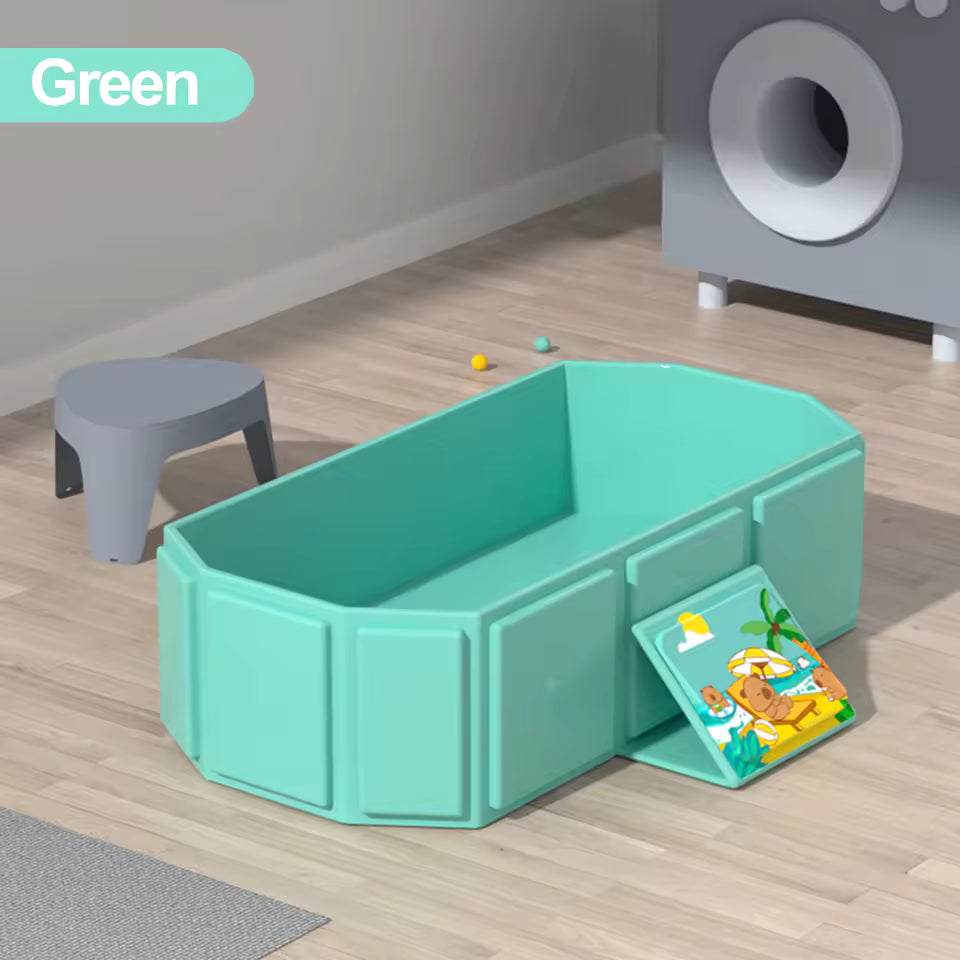 baignoire bébé vert