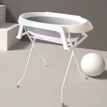 Baignoir bebe sur pied | Ergonomique Pliable