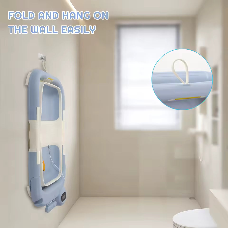 Baignoire bébé | Pliable avec capteur de température