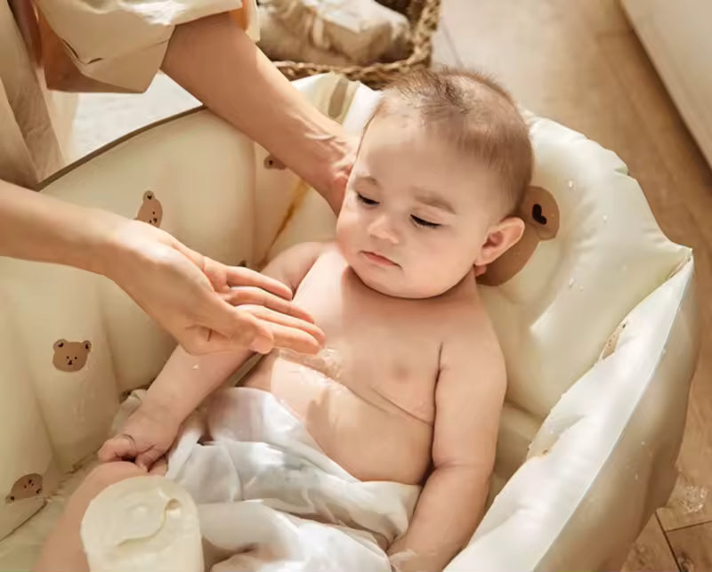 bebe allonge baignoire bebe gonflable 