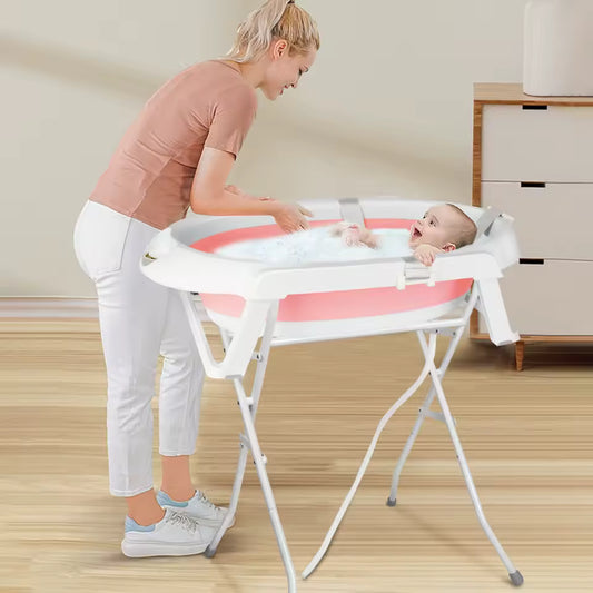 Baignoire sur pied bébé | Ergonomique Pliable