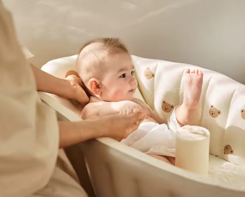 bebe couche baignoire bebe gonflable 