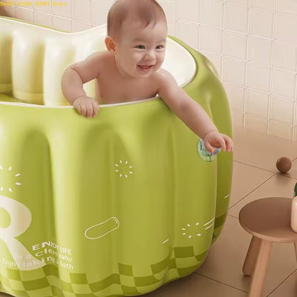 bebe joue baignoire bebe gonflable 