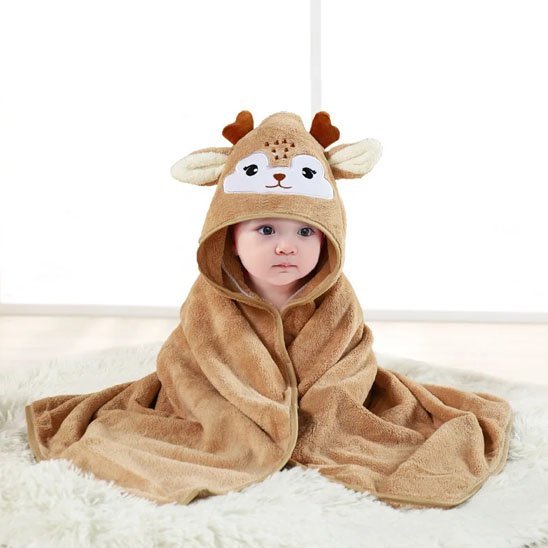 Cape de bain bébé | Douceur Absorbante - Mon Oasis Bébé