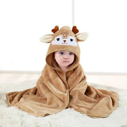 Cape de bain bébé | Douceur Absorbante - Mon Oasis Bébé