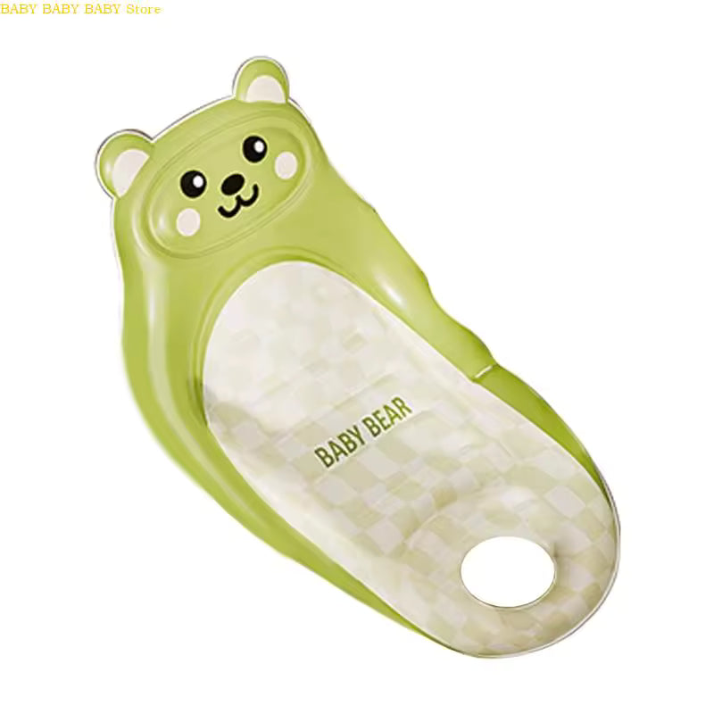 Coussin baignoire bebe gonflable vert 