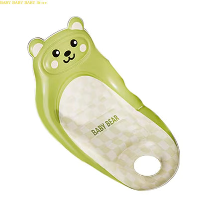 Coussin baignoire bebe gonflable vert 