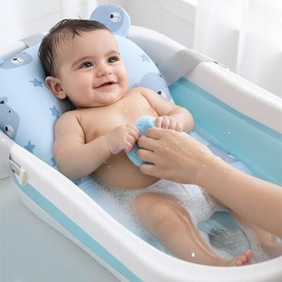 Coussin de baignoire pour bébé | Ultra - Confort Sécurisé - Mon Oasis Bébé