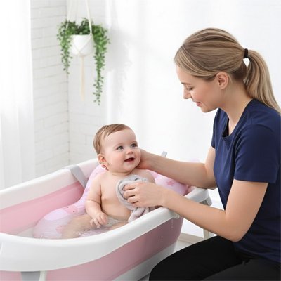 Coussin de baignoire pour bébé | Ultra - Confort Sécurisé - Mon Oasis Bébé