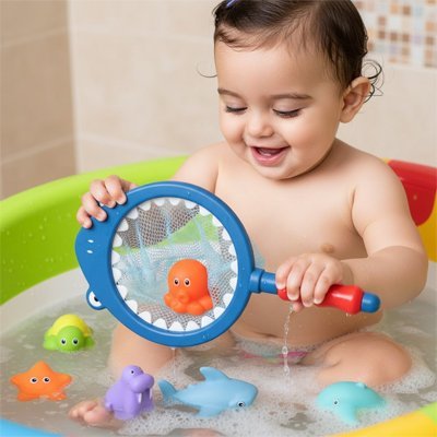 Jouet baignoire bebe | Colorés & Éducatifs - Mon Oasis Bébé