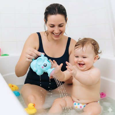 Jouet de bain pour bebe | Coloré Splash - Mon Oasis Bébé