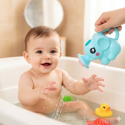 Jouet de bain pour bebe | Coloré Splash - Mon Oasis Bébé