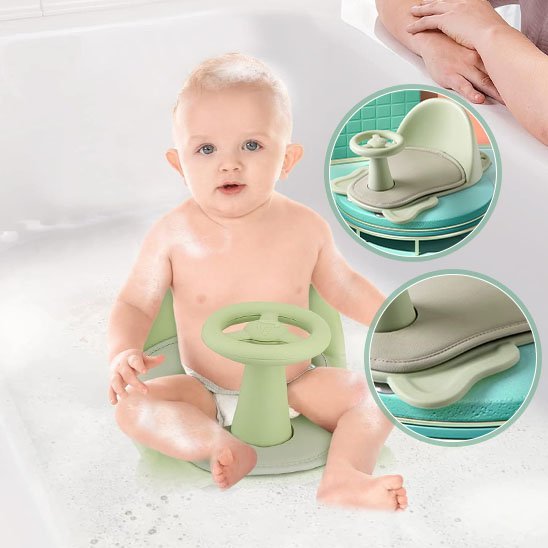 Siege de bain bebe | Sécuri - Confort - Mon Oasis Bébé