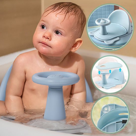 Siege de bain bebe | Sécuri - Confort - Mon Oasis Bébé
