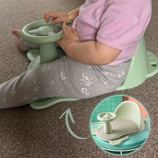 Siege de bain bebe | Sécuri - Confort - Mon Oasis Bébé