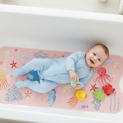Tapis de bain bebe | Antidérapant Sécurisé - Mon Oasis Bébé
