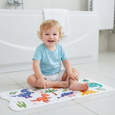 Tapis de bain pour bébé | Antidérapant - Mon Oasis Bébé