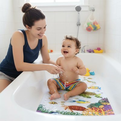 Tapis de bain pour bébé | Antidérapant - Mon Oasis Bébé