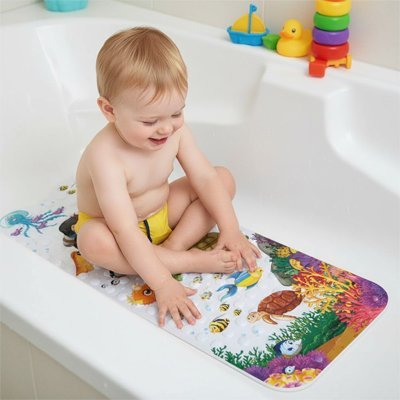 Tapis de bain pour bébé | Antidérapant Sécurité - Mon Oasis Bébé