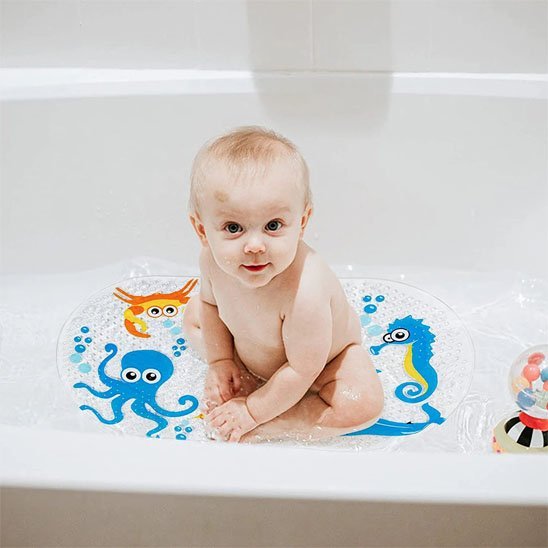 Tapis de bain pour bébé | Antidérapant Sécurité - Mon Oasis Bébé