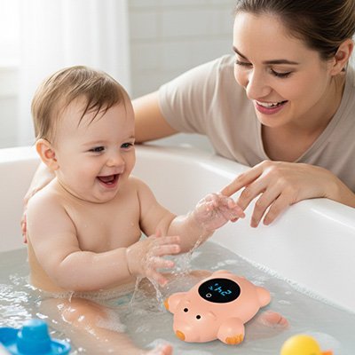 Thermomètre bain bébé | Sécurité Précision - Mon Oasis Bébé